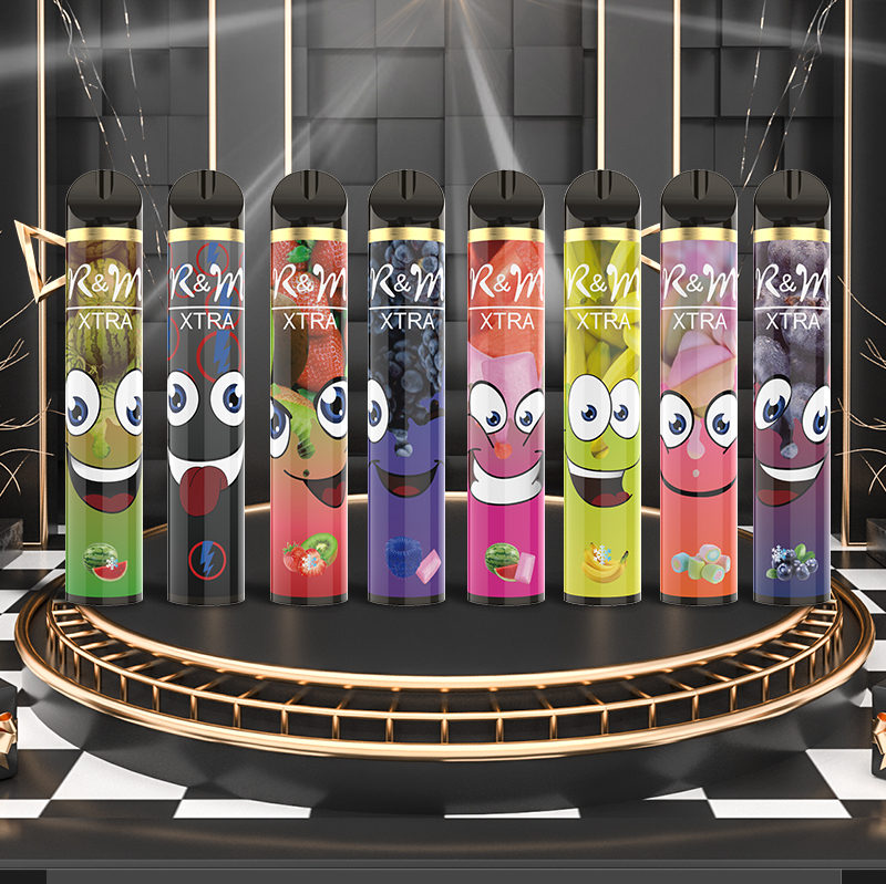 R&M XTRA 1600 Puffs 6% Nicotine Vape Disposable Device | Cotton Candy