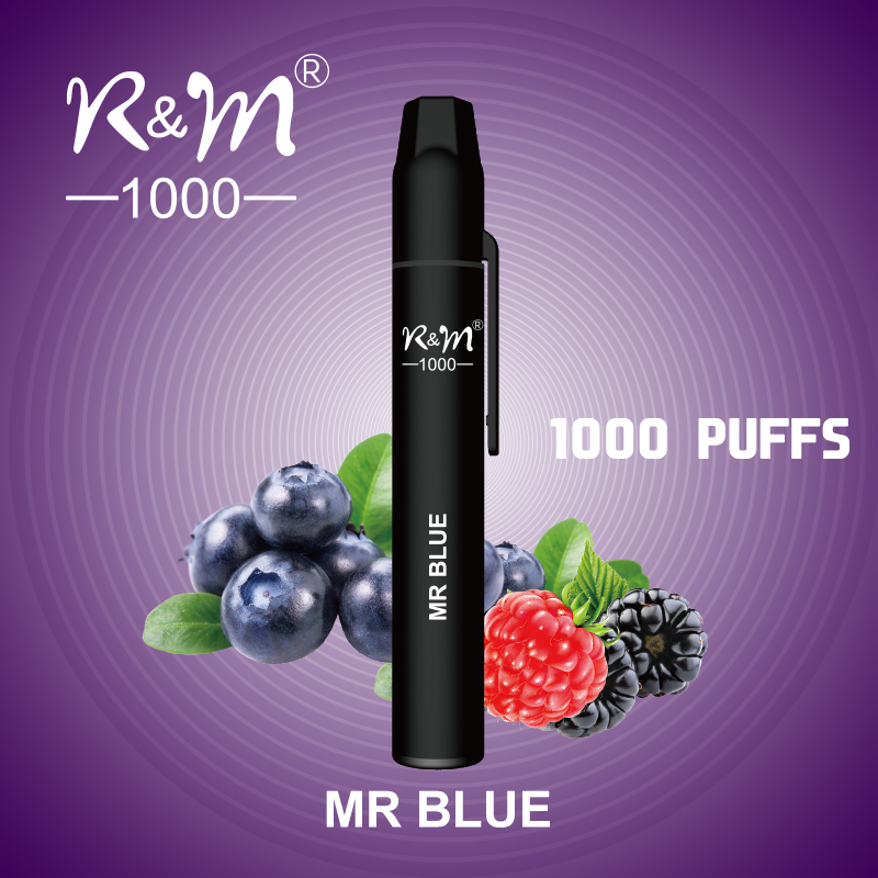 R&M 1000 Ireland Flavor Customize Brand 20mg Disposable Vape