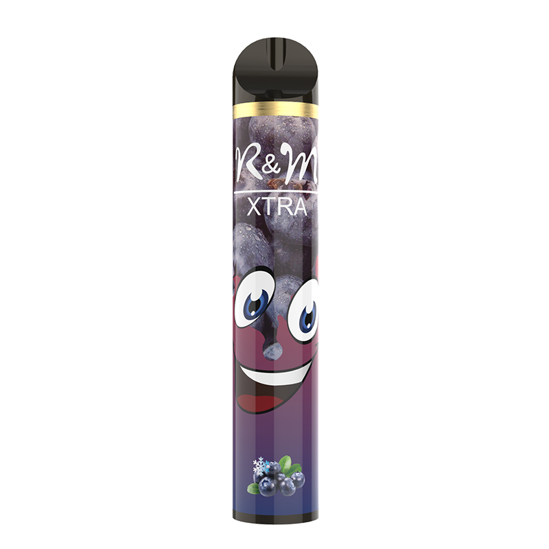 R&M XTRA 1600 Puffs 6% Nicotine Vape Disposable Device | Blueberry Ice