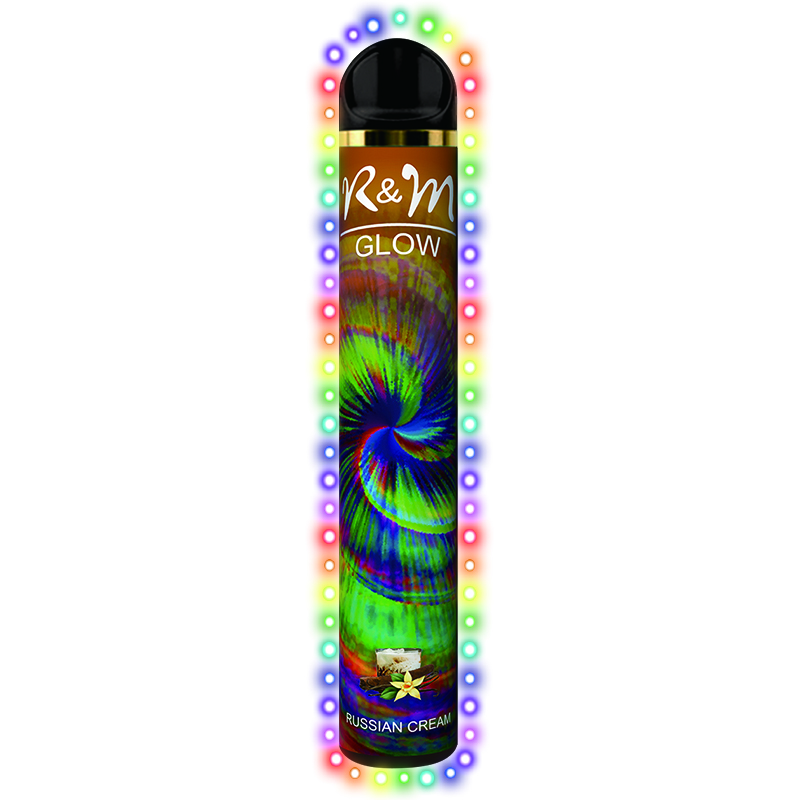 R&M GLOW 2800 Puffs Plus Vape Russian cream from China manufacturer R&M VAPE by IBRSTECH Best