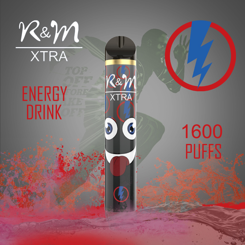 R&M XTRA 1600 Puffs 6% Nicotine Pods Vape Disposable Device 