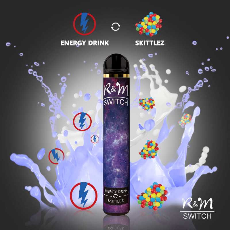 R&M SWITCH(Double Flavors) Air Bar Max Vape Energy Drink/Skittlez from China manufacturer R