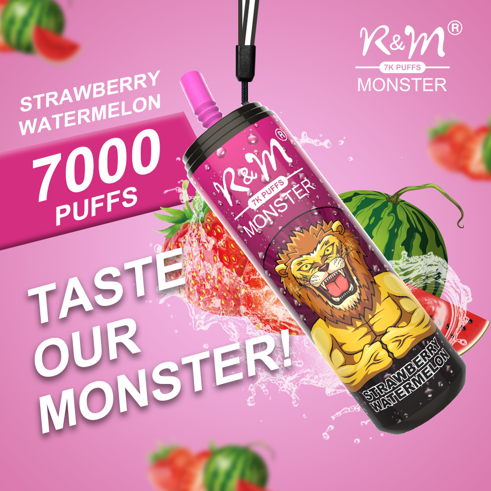 R&M MONSTER Germany Adjustable Airfow Customize Brand Disposable Vape