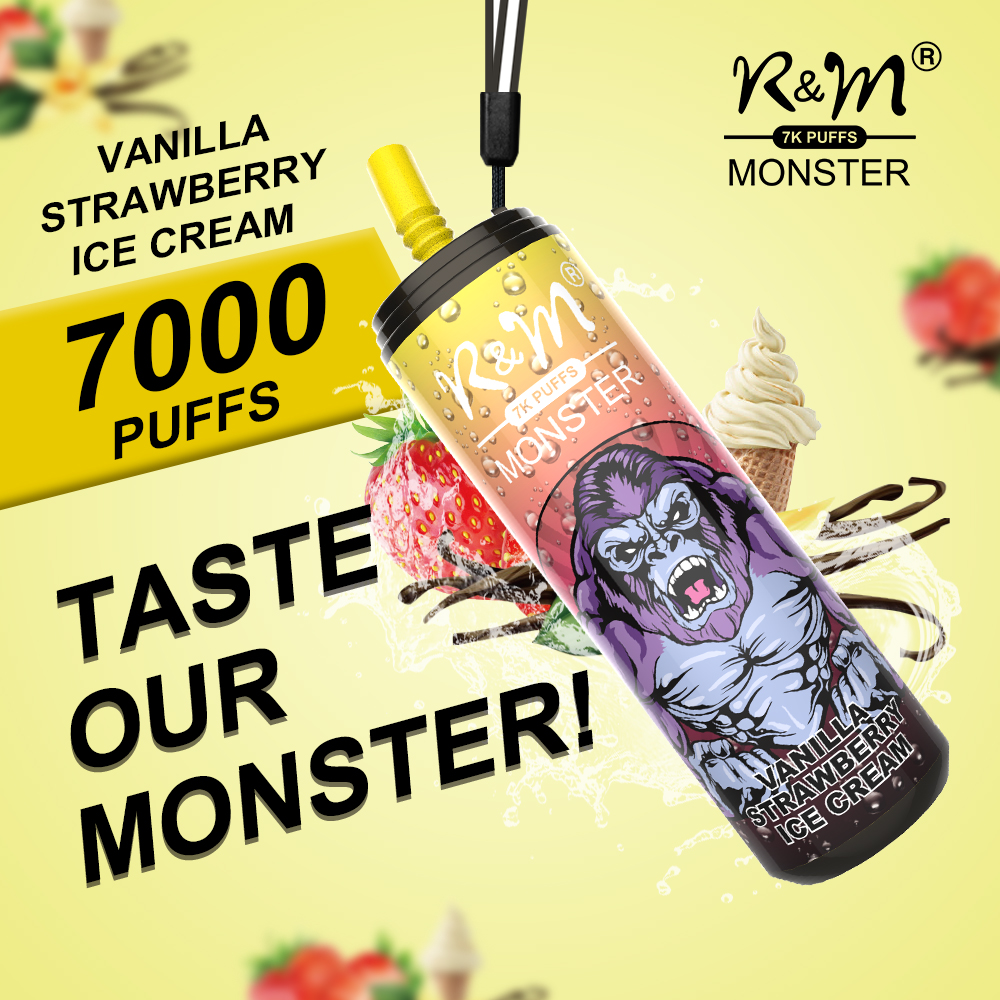 R&M MONSTER Ireland OEM Brand Best Selling Disposable Vape|Import Disposable Vape