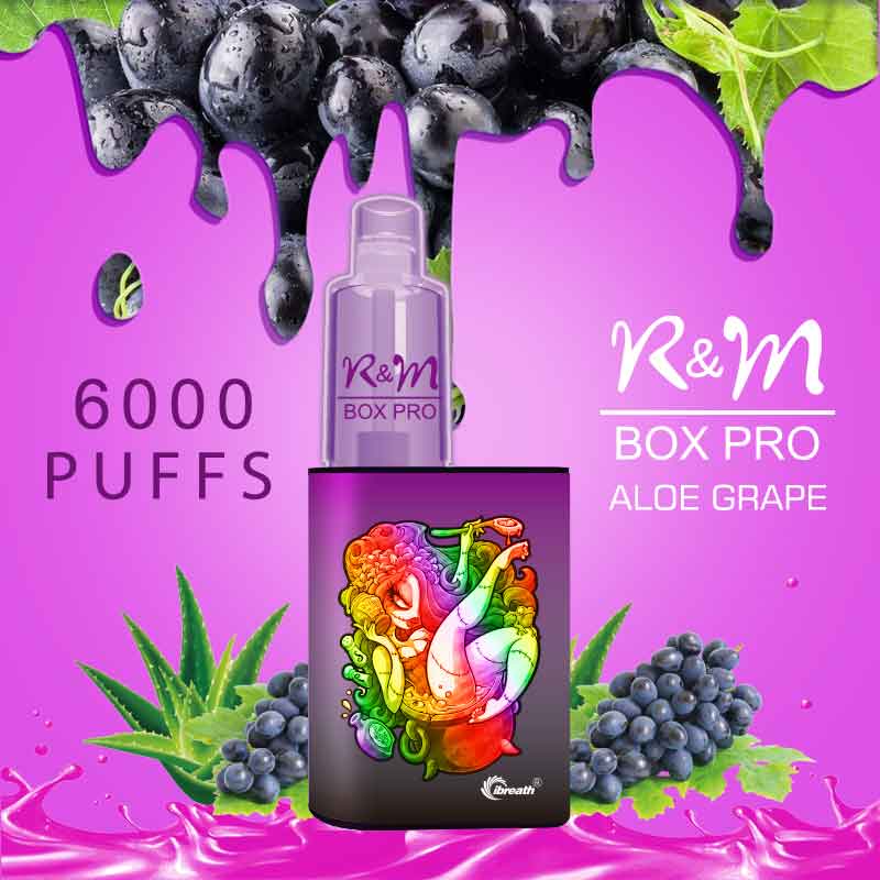 R&M BOX PRO Mighty MintFruit FlavorDisposable Vape SupplierHyde Vape