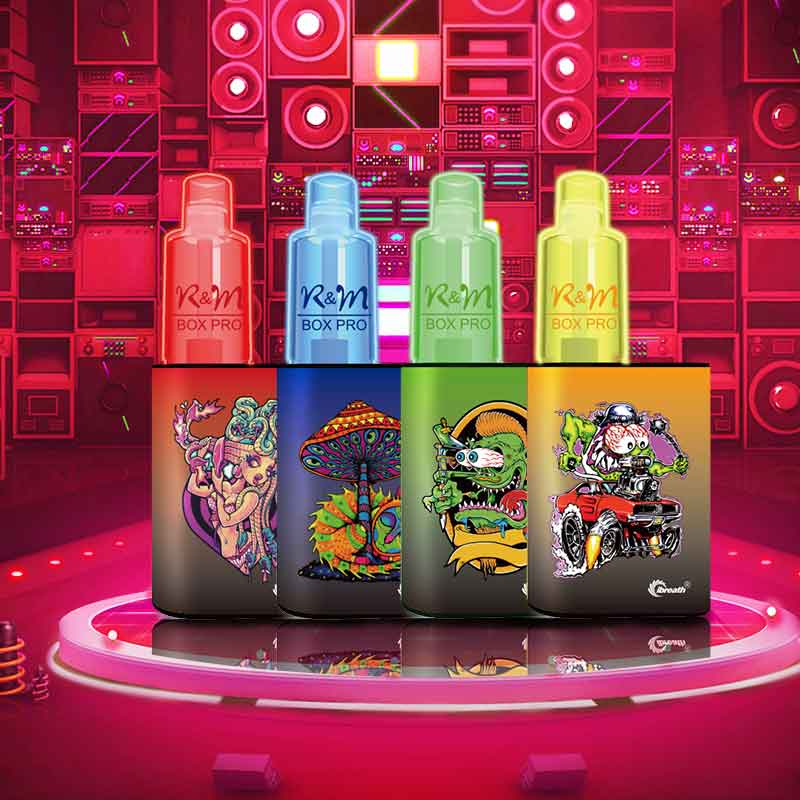 R&M BOX PRO Ireland Fruit Flavor Disposable Vape|Refillable Vape Device
