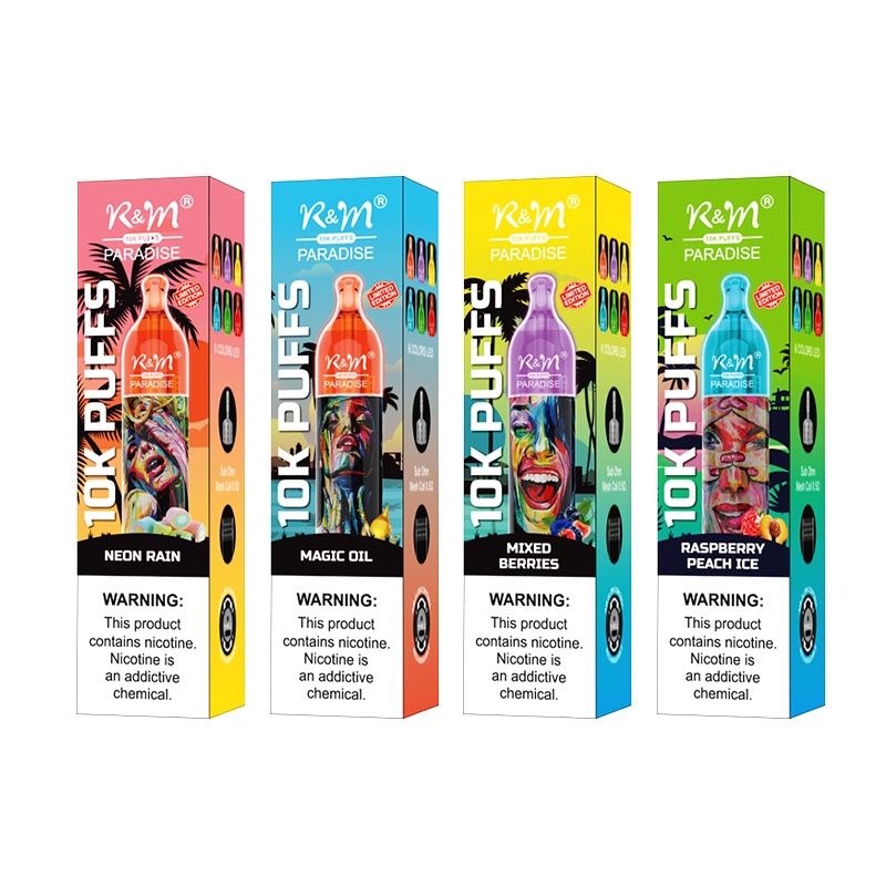 R&M PARADISE Rechargeable Battery Ireland 10K Puffs Vape PenE
