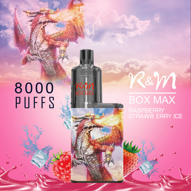 R&M BOX MAX Ireland Import Adjustable Airfow Disposable Vape|Wholesale Disposable Vape